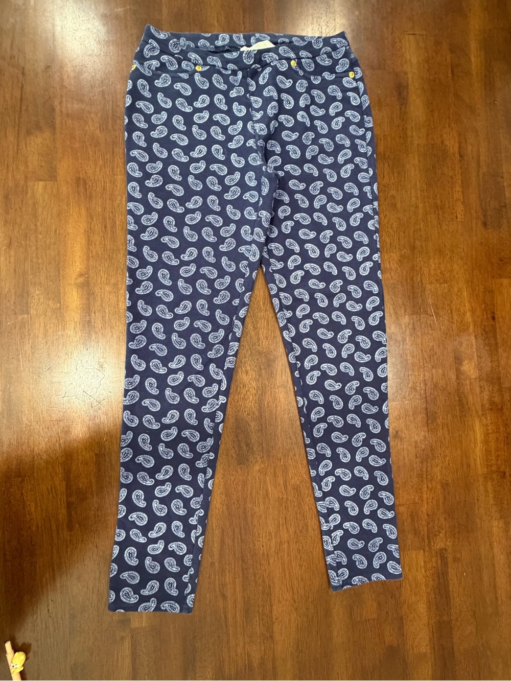 Women’s  Michael Kors Navy Paisley Print Leggings